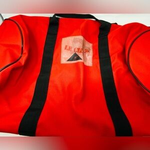 Vintage Le Club Red Duffle Bag